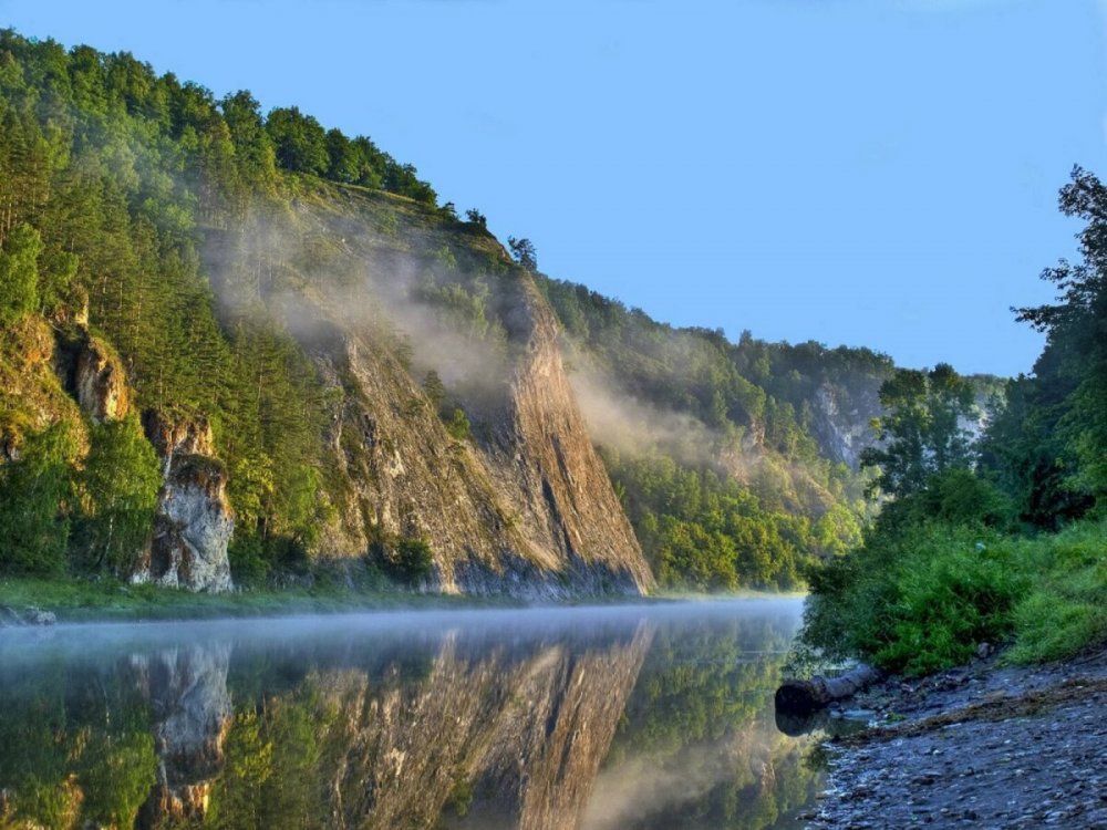 Национальный парк Башкирия Юмагузинское водохранилище