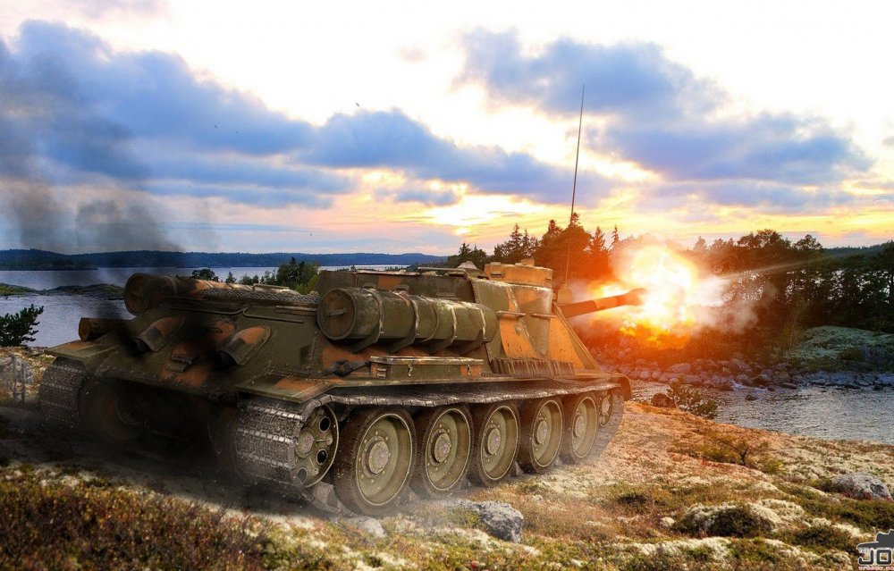 Танк Су 100 в World of Tanks