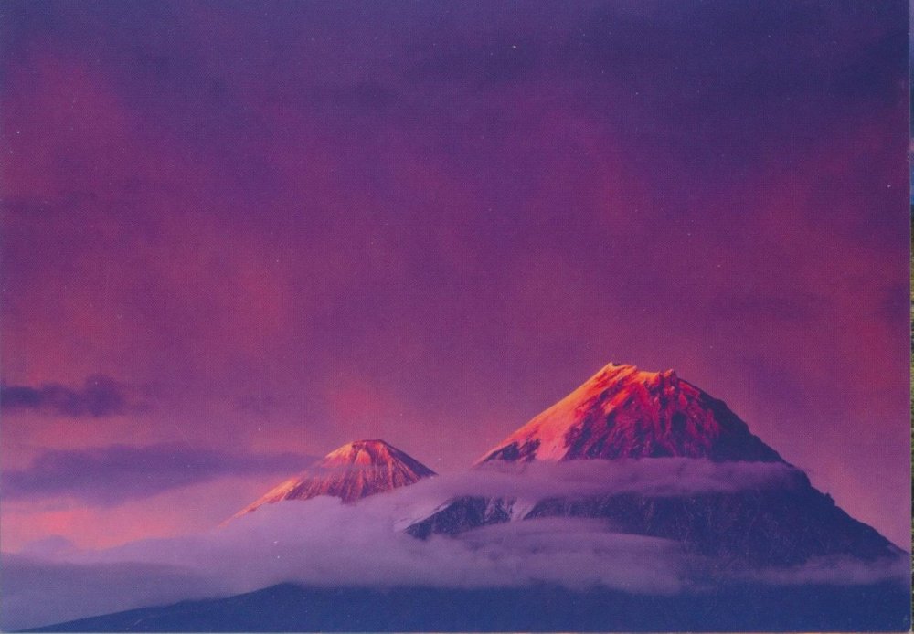Ключевской парк вулканы Камчатки