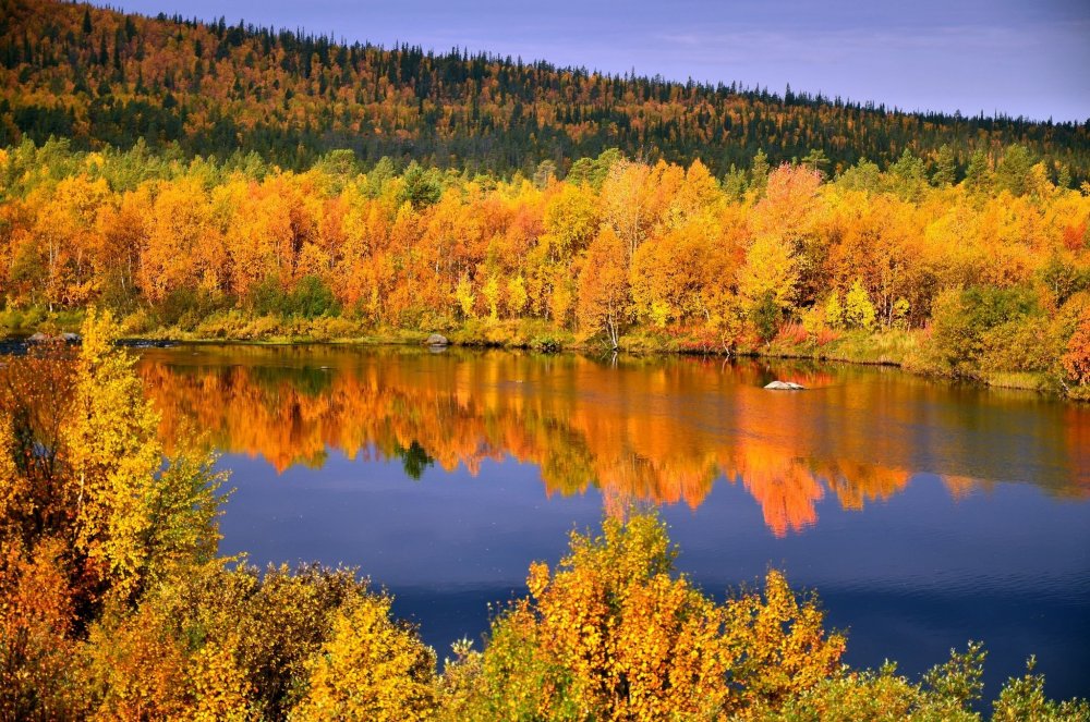 Осенний Ковдор Мурманск
