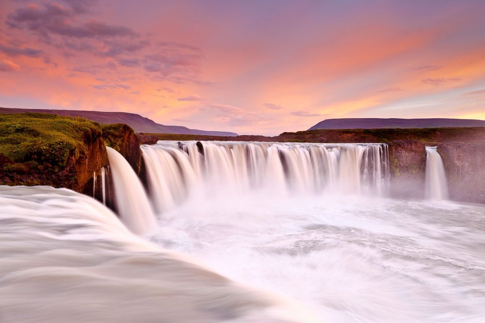 Водопад богов Исландия