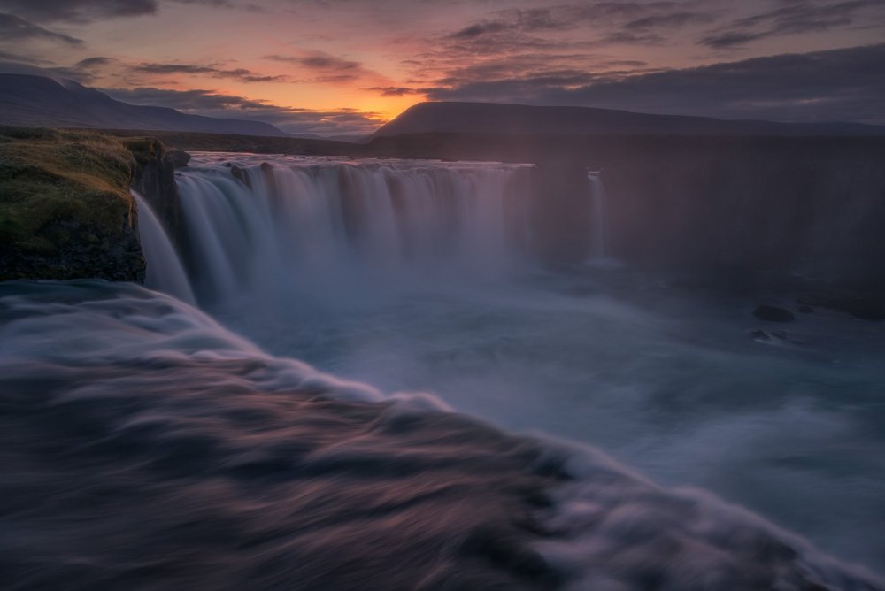 Водопад торуфосс Исландия