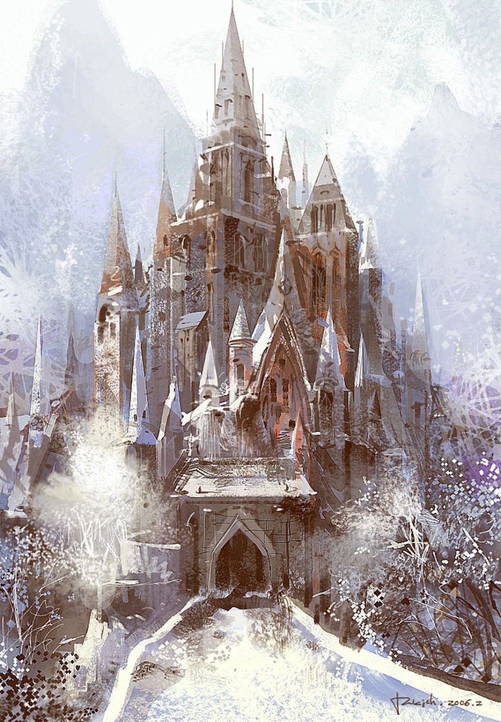 Нарния дворец снежной королевы