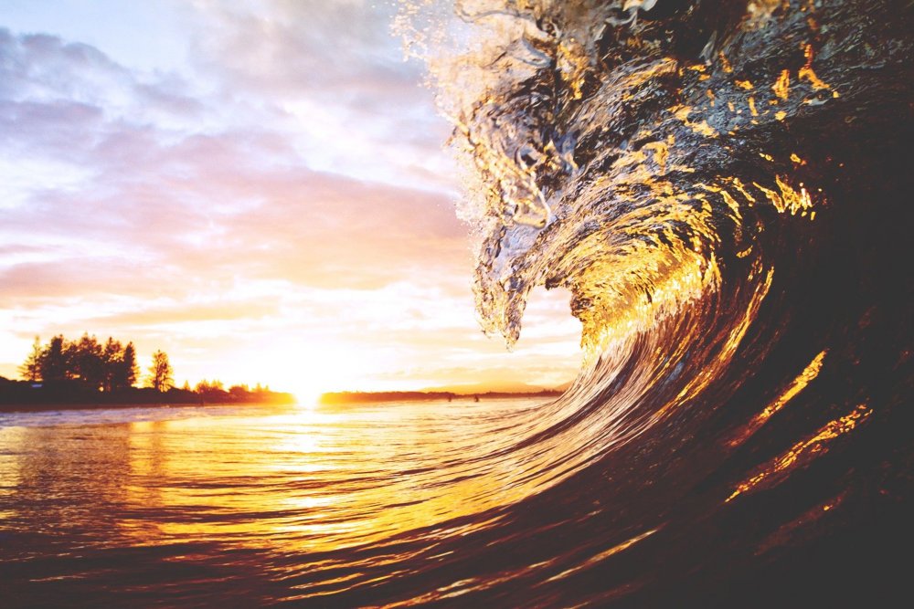 Красивые волны