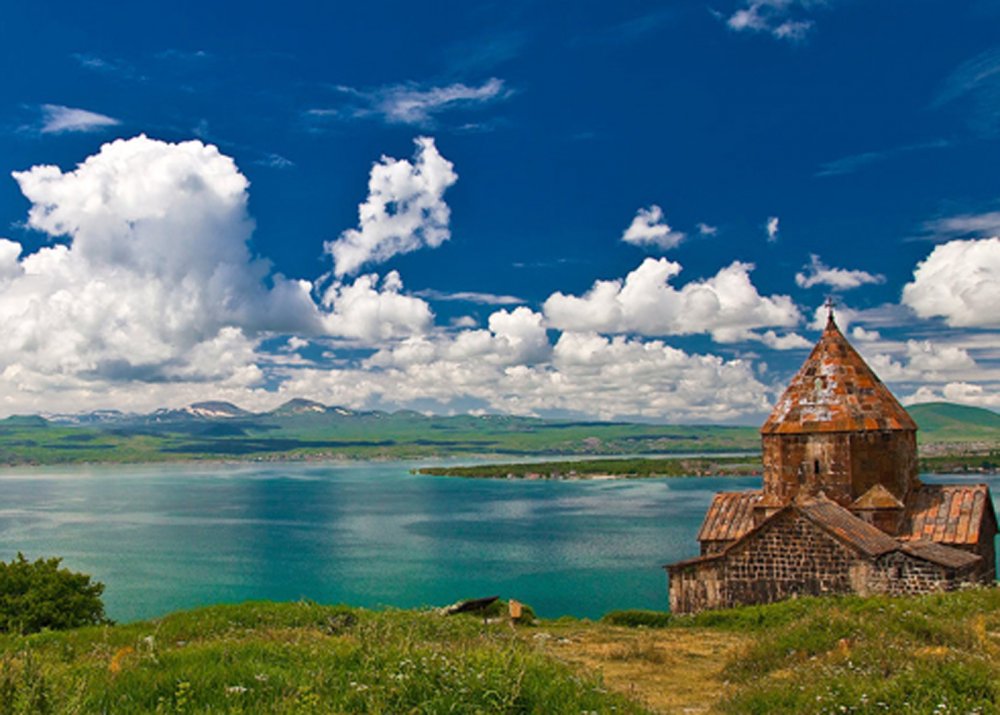 Монастырь на Севане Армения