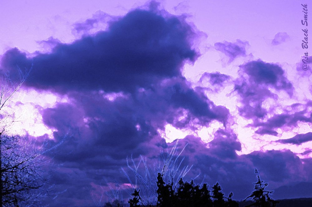 Пурпурные облака