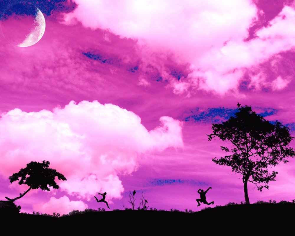 Пурпурное небо
