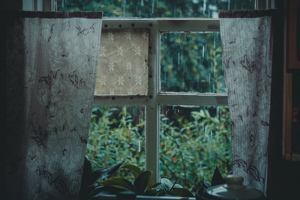 Эстетика окно в деревенском доме