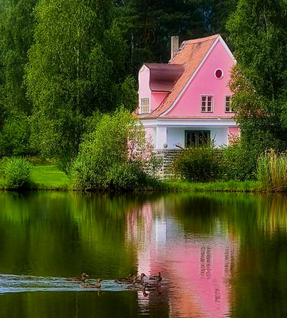 Дом у озера Солнечногорский район