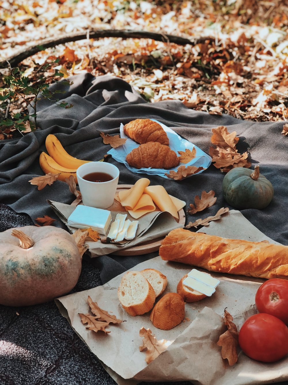 Осенняя фотосессия с едой