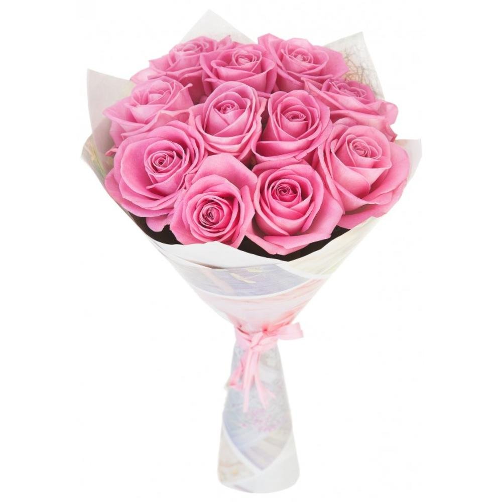 Букет "25 розовых роз" Аква