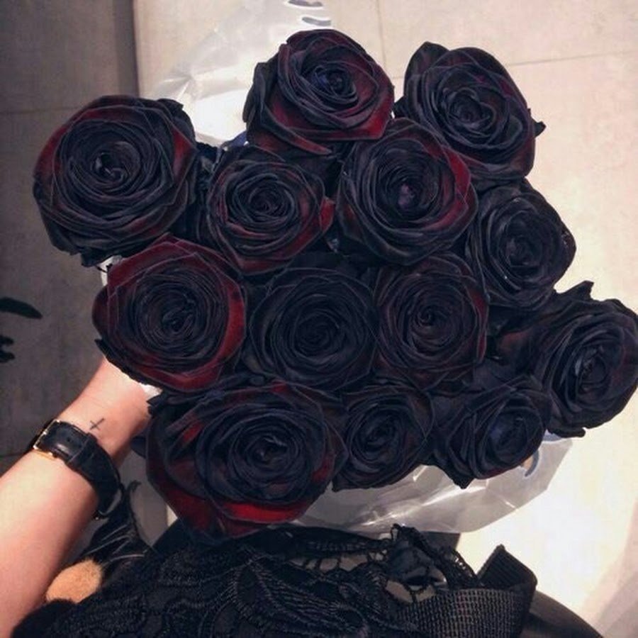 Халфети Турция черные розы