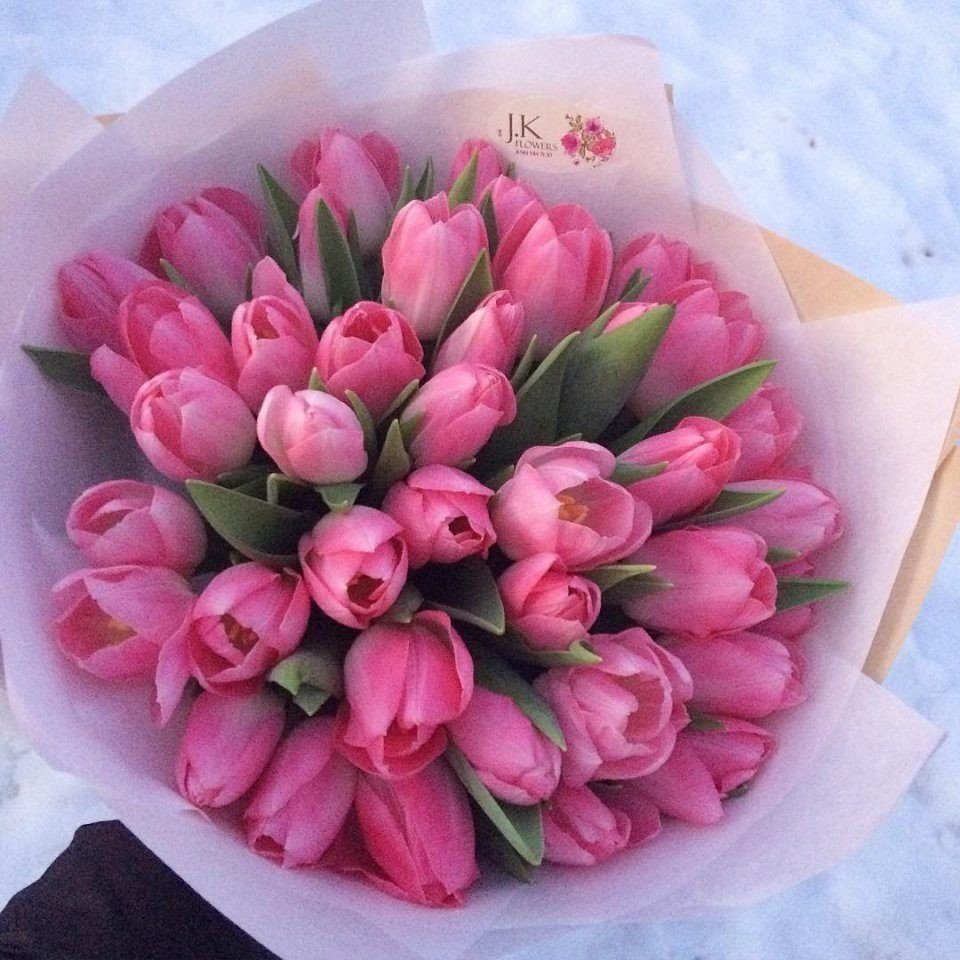 Букет тюльпанов для любимой