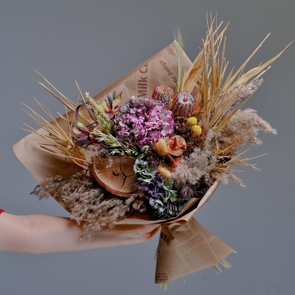 Букет цветов сухоцветы Симферополь