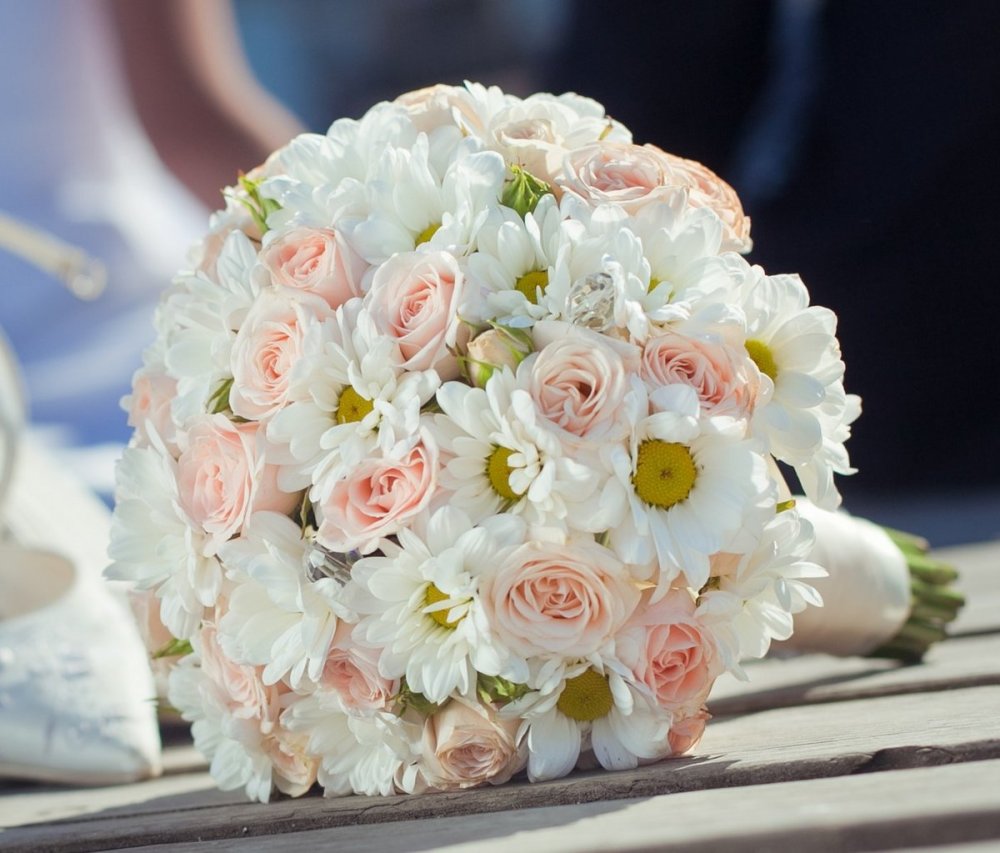 Хризантемы сталион букет невесты