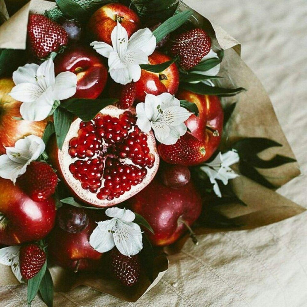 Корзинка с ягодами