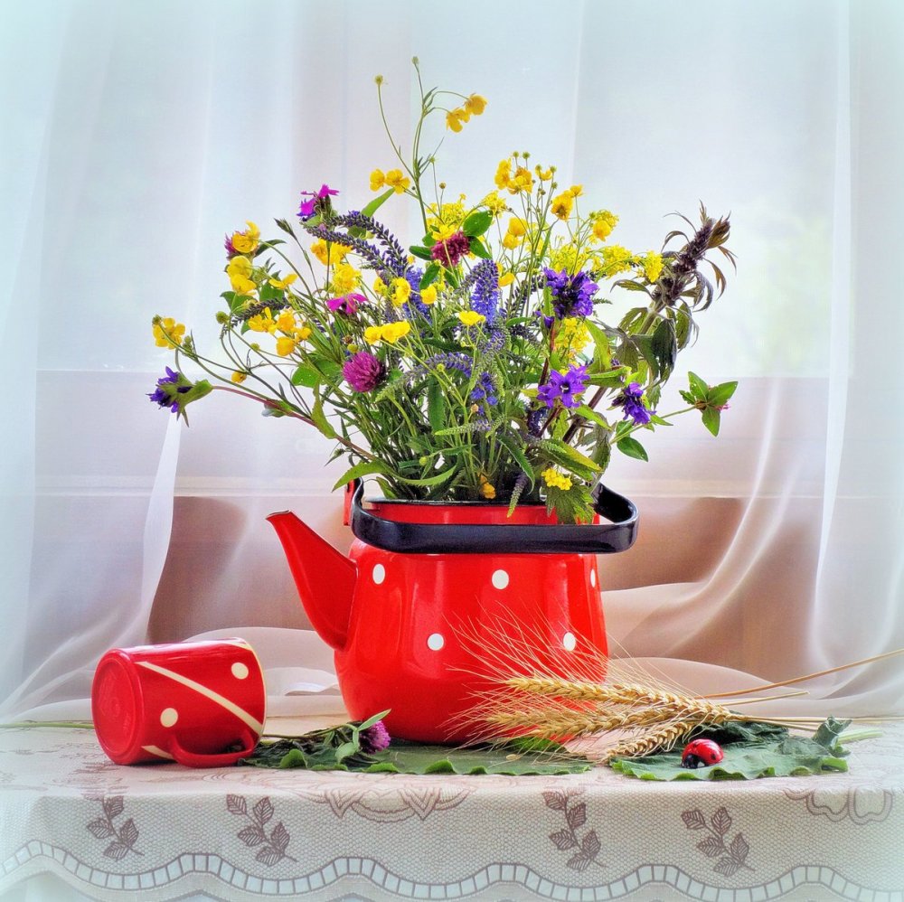 Букет цветов «летний»