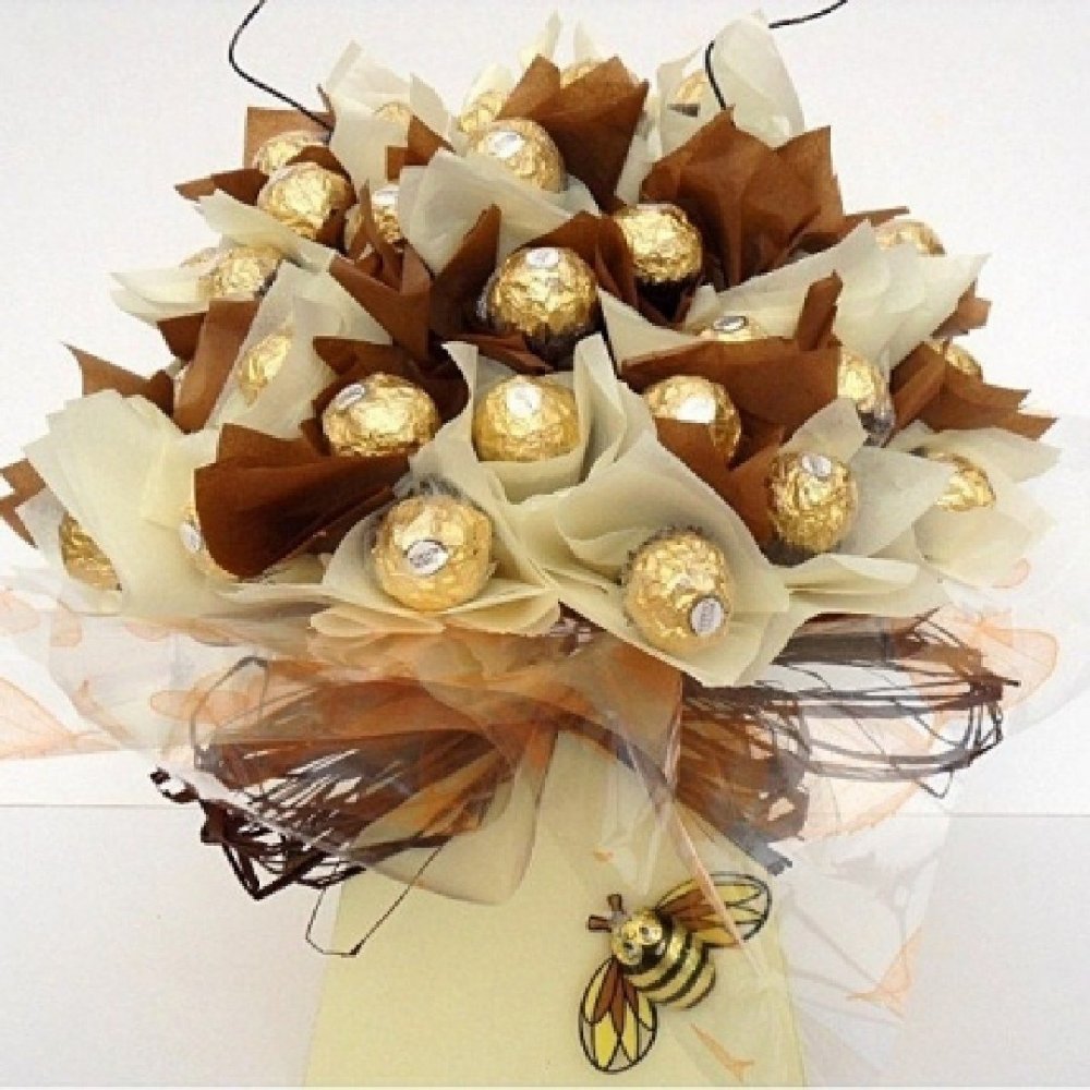 Букет невесты из конфет Ферреро Роше