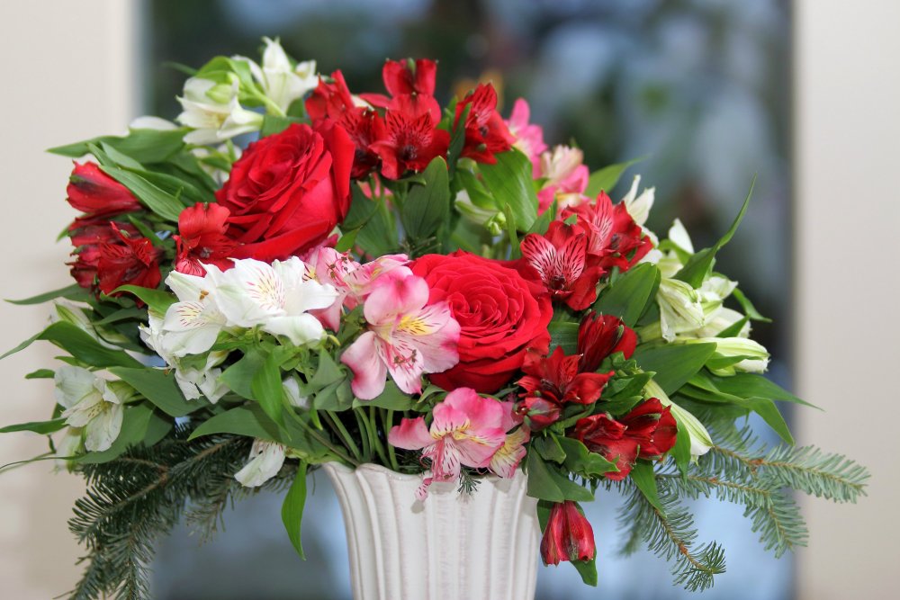 Букет цветов «праздничный»