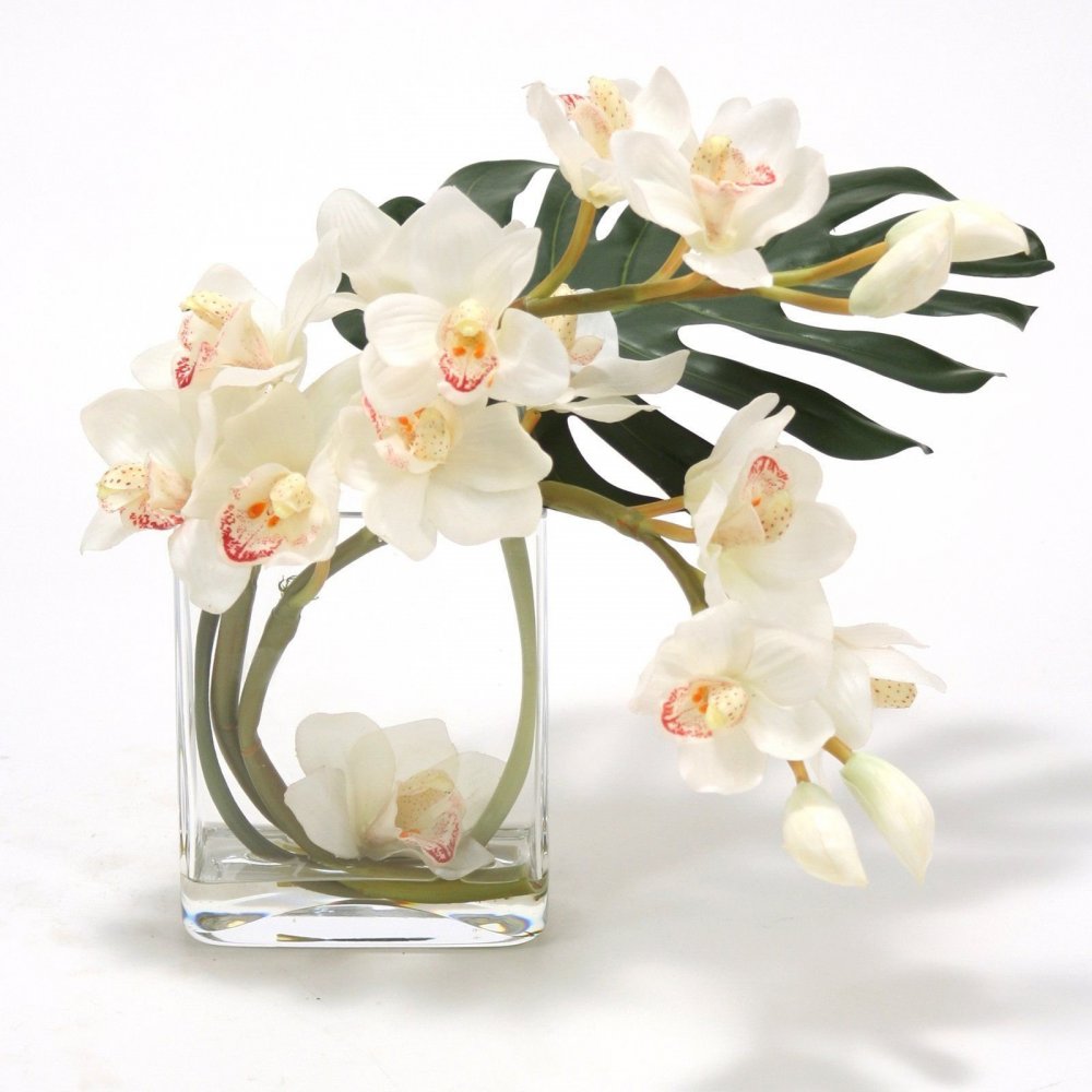 Орхидея Цимбидиум искусственная композиция