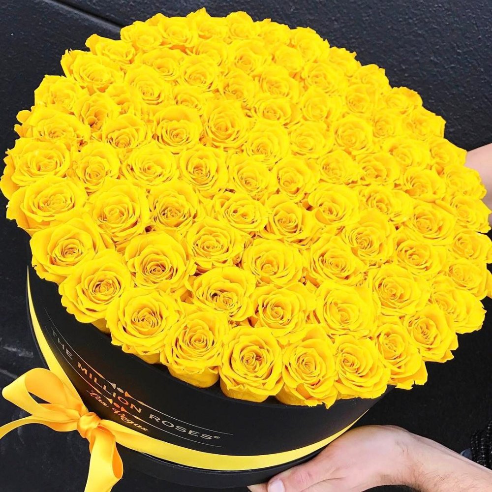 Букет желтых цветов
