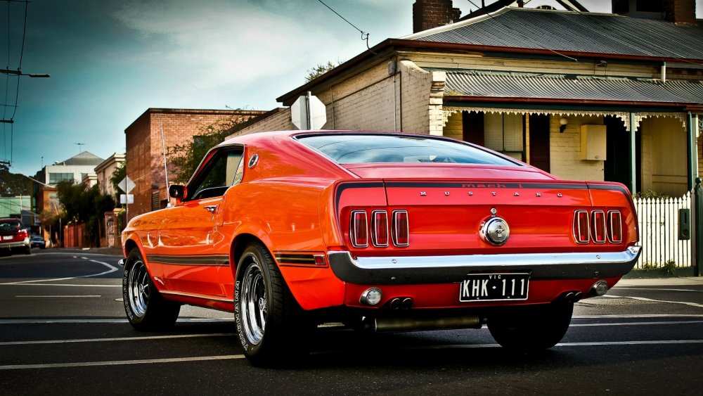 Ford Mustang 1965 4k