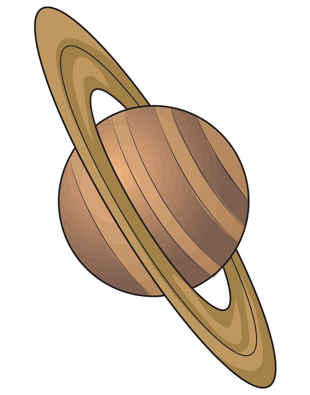 Сатурн картинка для детей