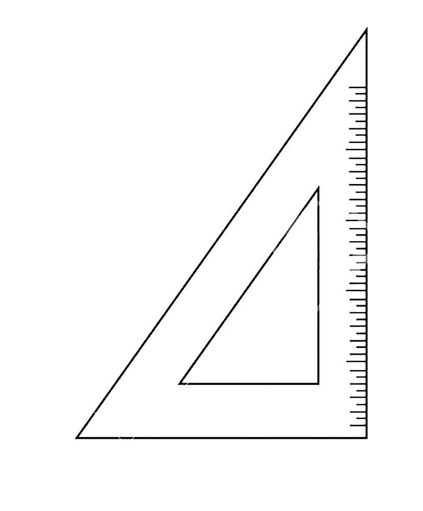 Треугольник для вырезания