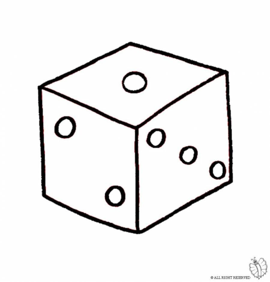 Кубик-Рубика 3х3 черно белый
