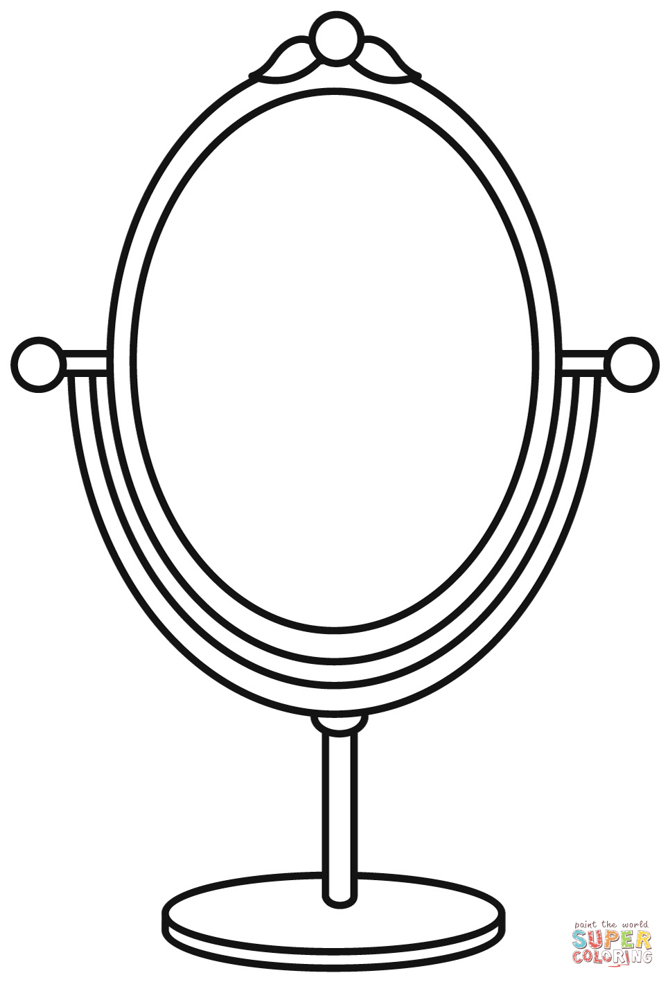 Зеркало для рисования