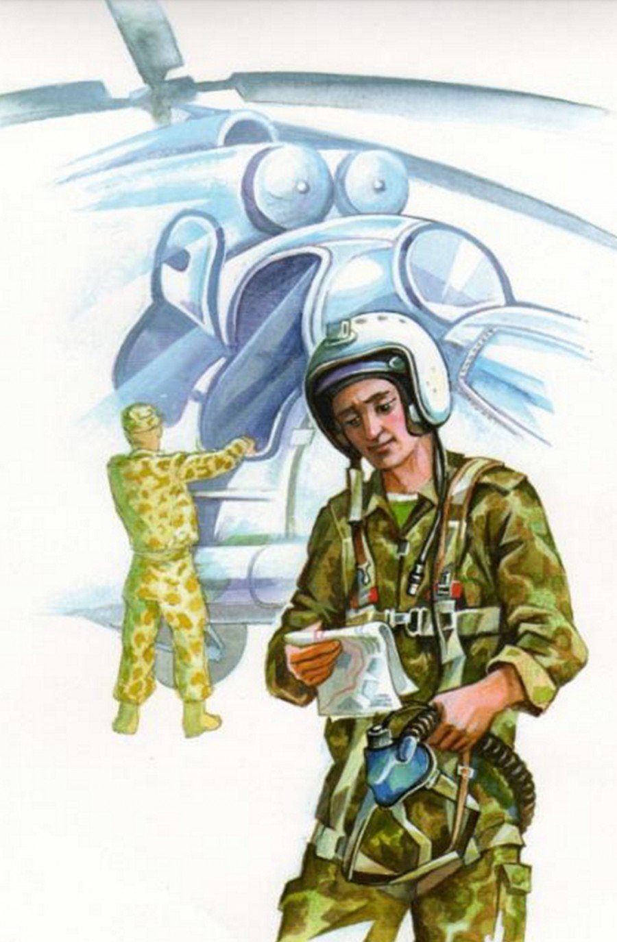 Военный летчик для детей