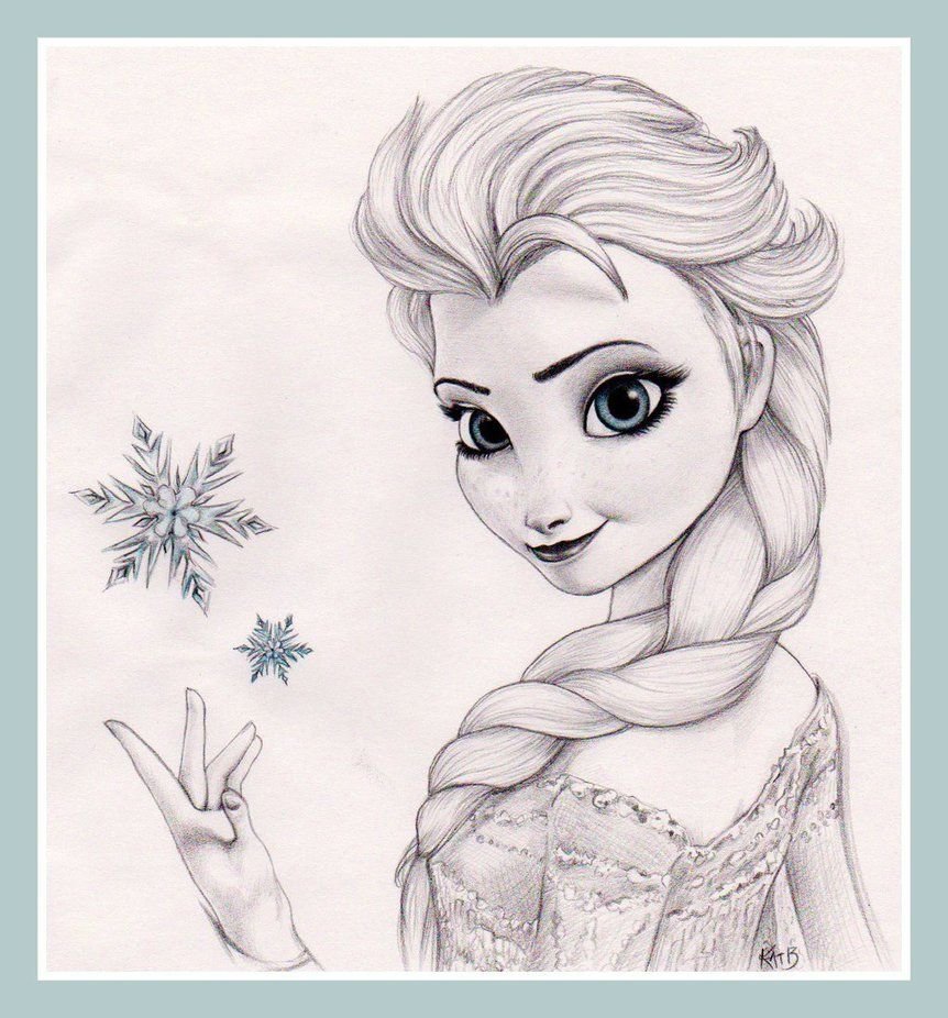 Elsa Холодное сердце risunki