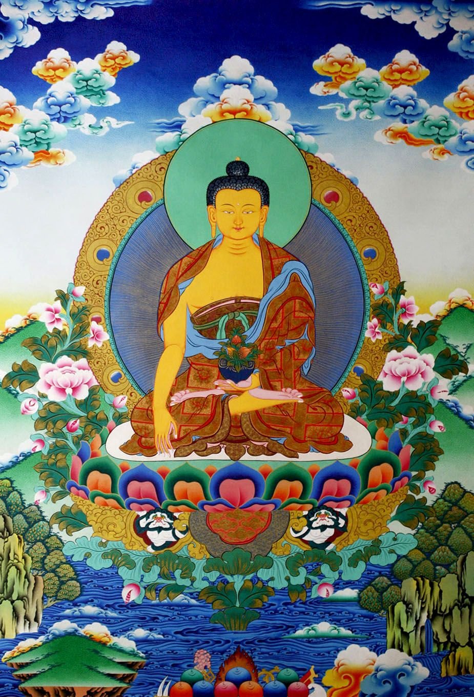 Будда спокойствие