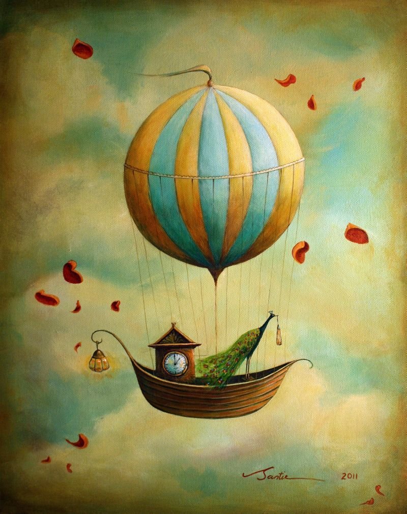 Воздушный шар сюрреализм