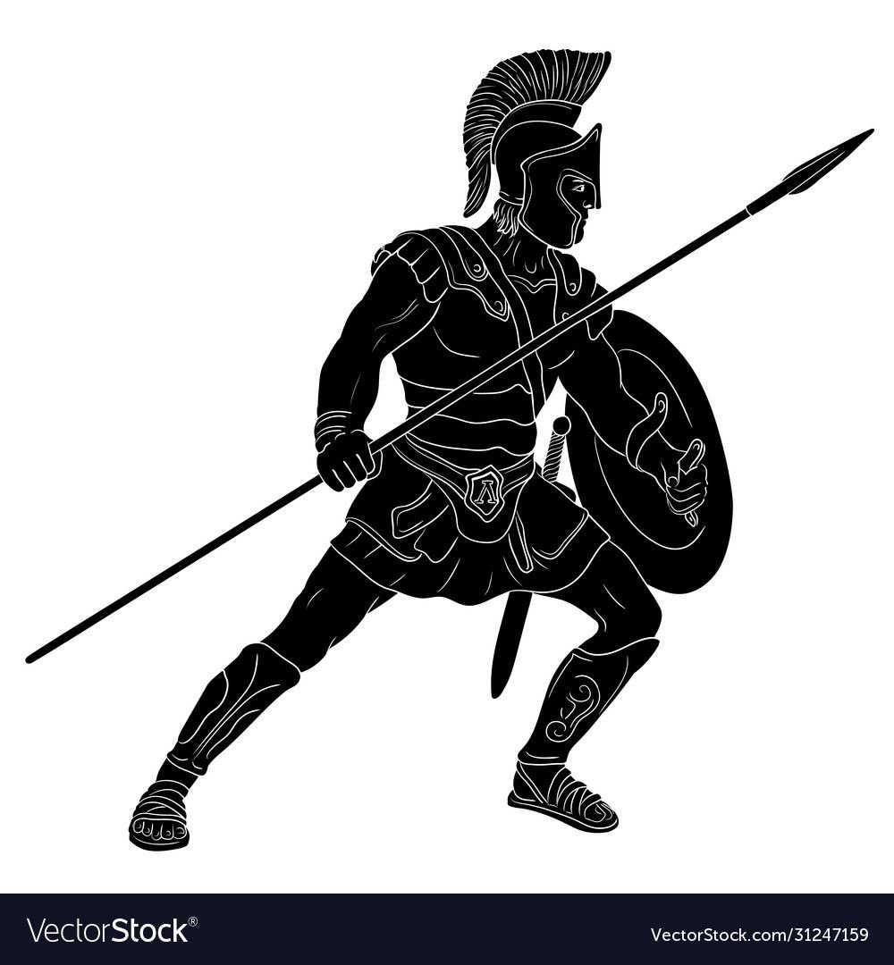Силуэт Римского воина