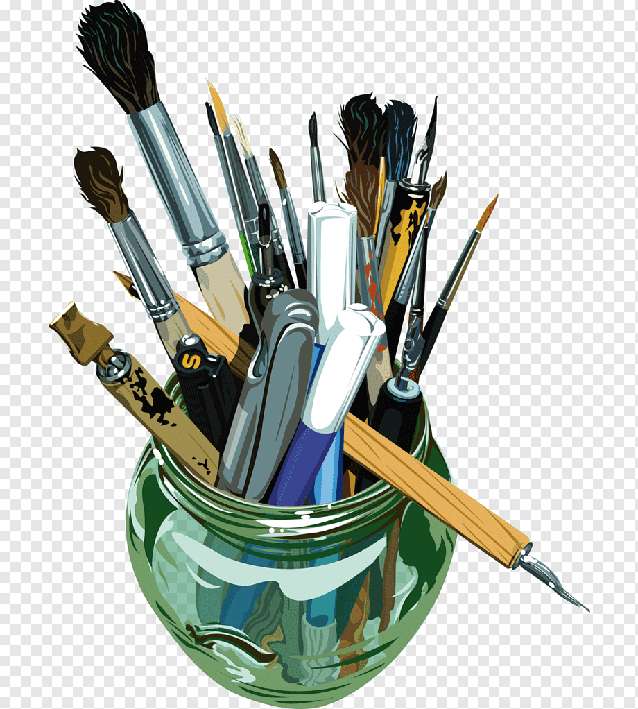 Инструменты художника рисунок
