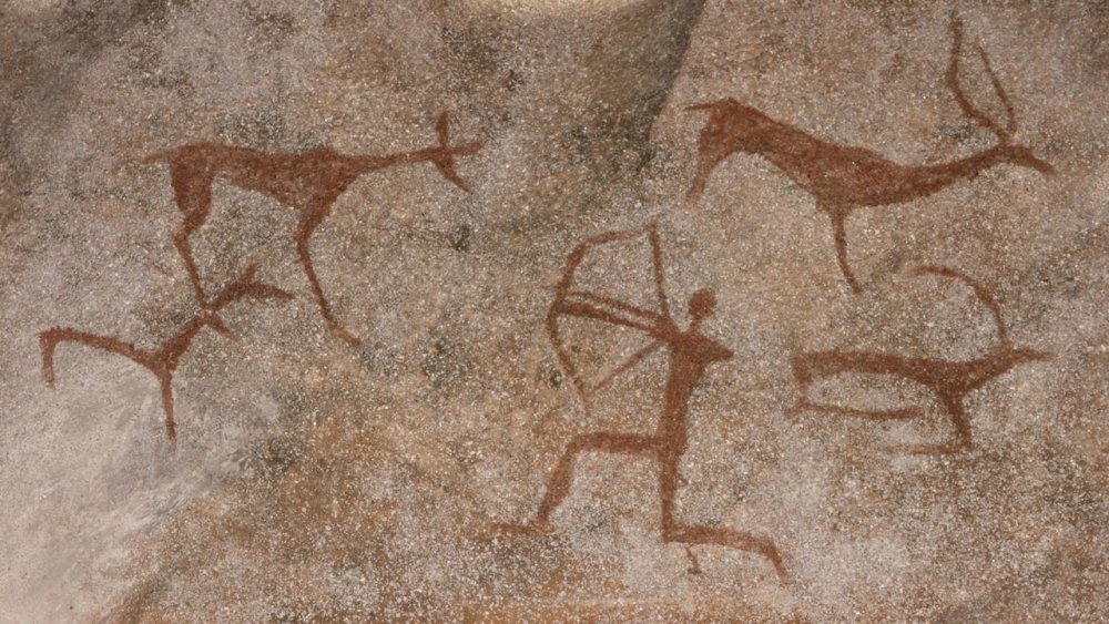 Первобытное искусство Наскальная живопись пещера Альтамира