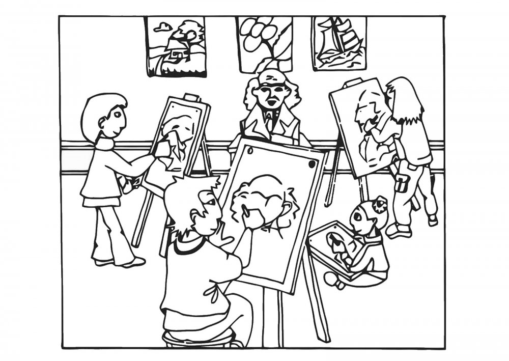 Школа рисунок для детей