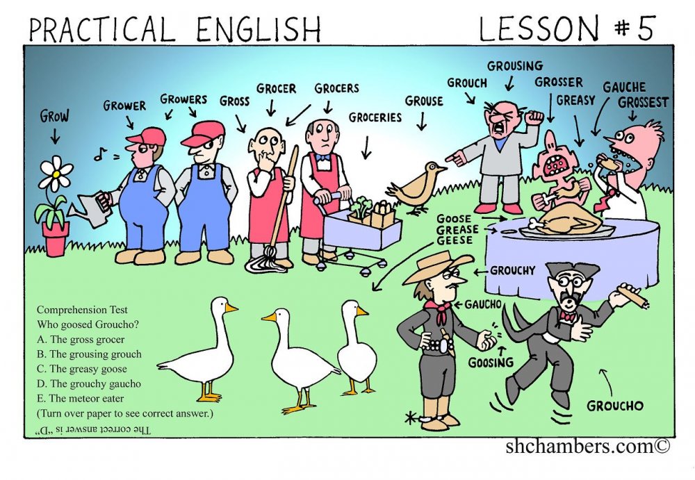 Английский юмор для детей