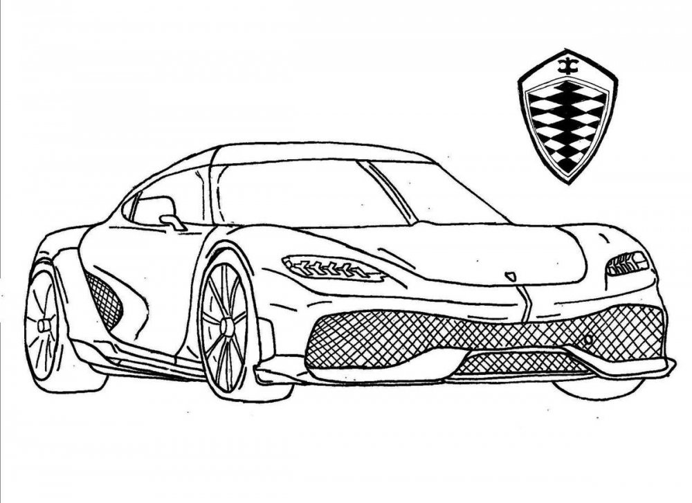 Раскраска Aston Martin DBR 1