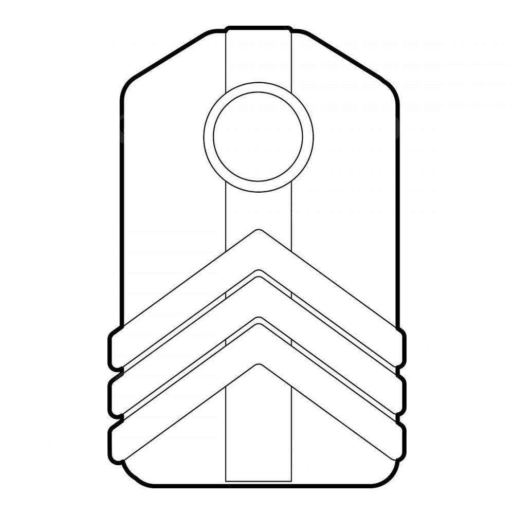 Значки на кителе военнослужащих