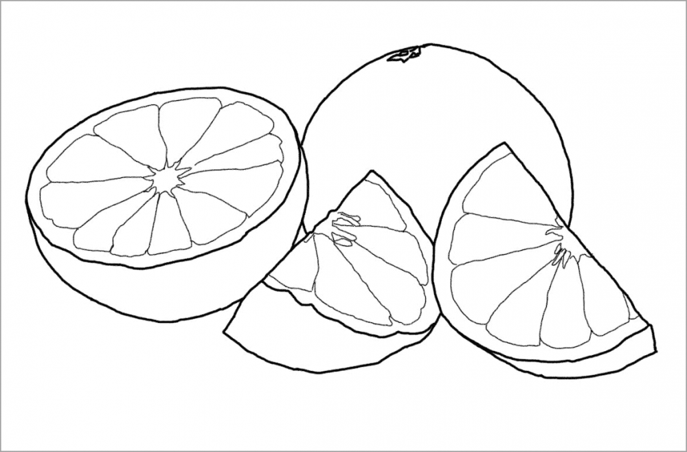 Рисование фрукты на тарелочке