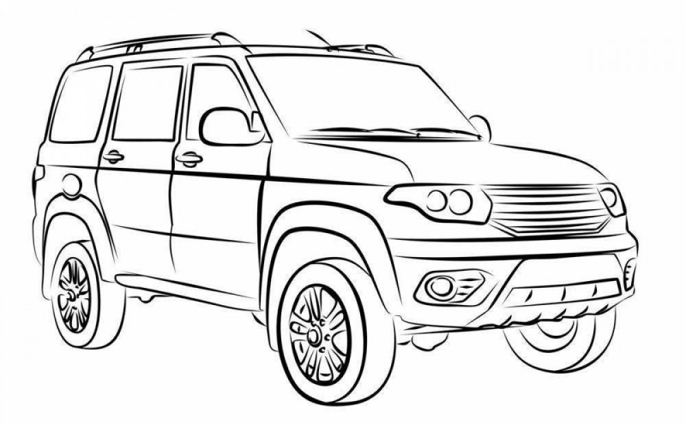 Ford Bronco чертеж
