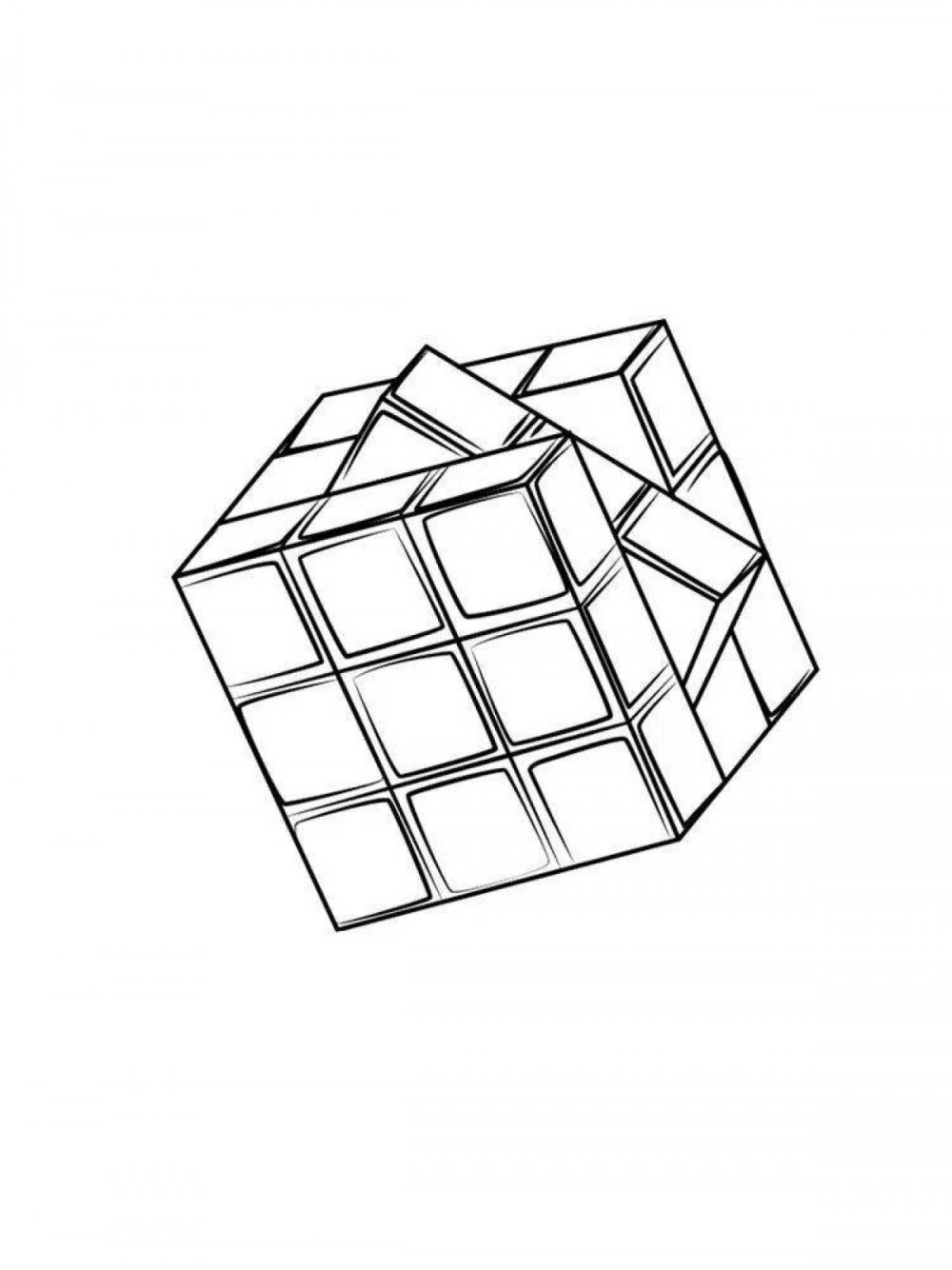 Фигуры из кубиков