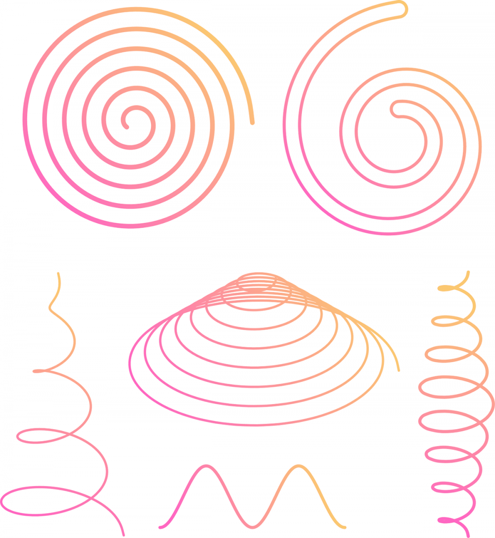 Эмблема со спиралями