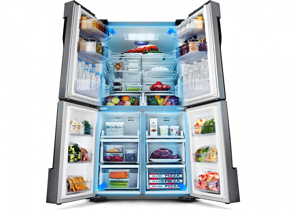 Много холодильников