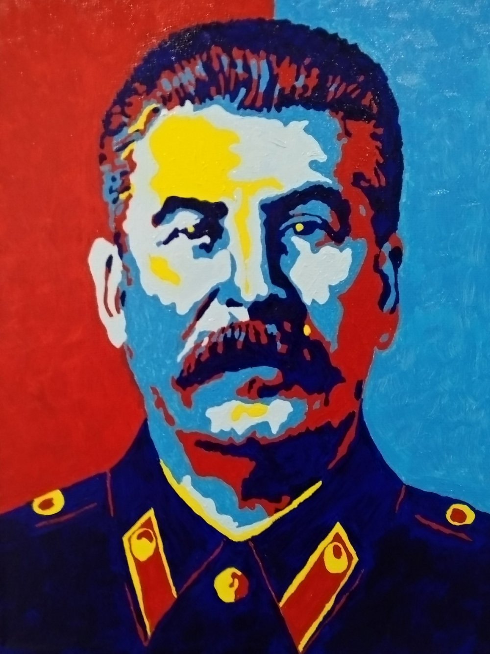 Бухарин и Сталин