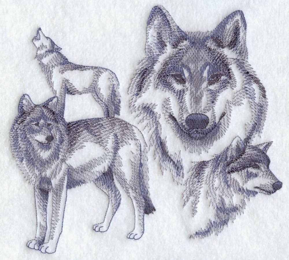 Волк рисунок карандашом морда взрослые рисунки воет