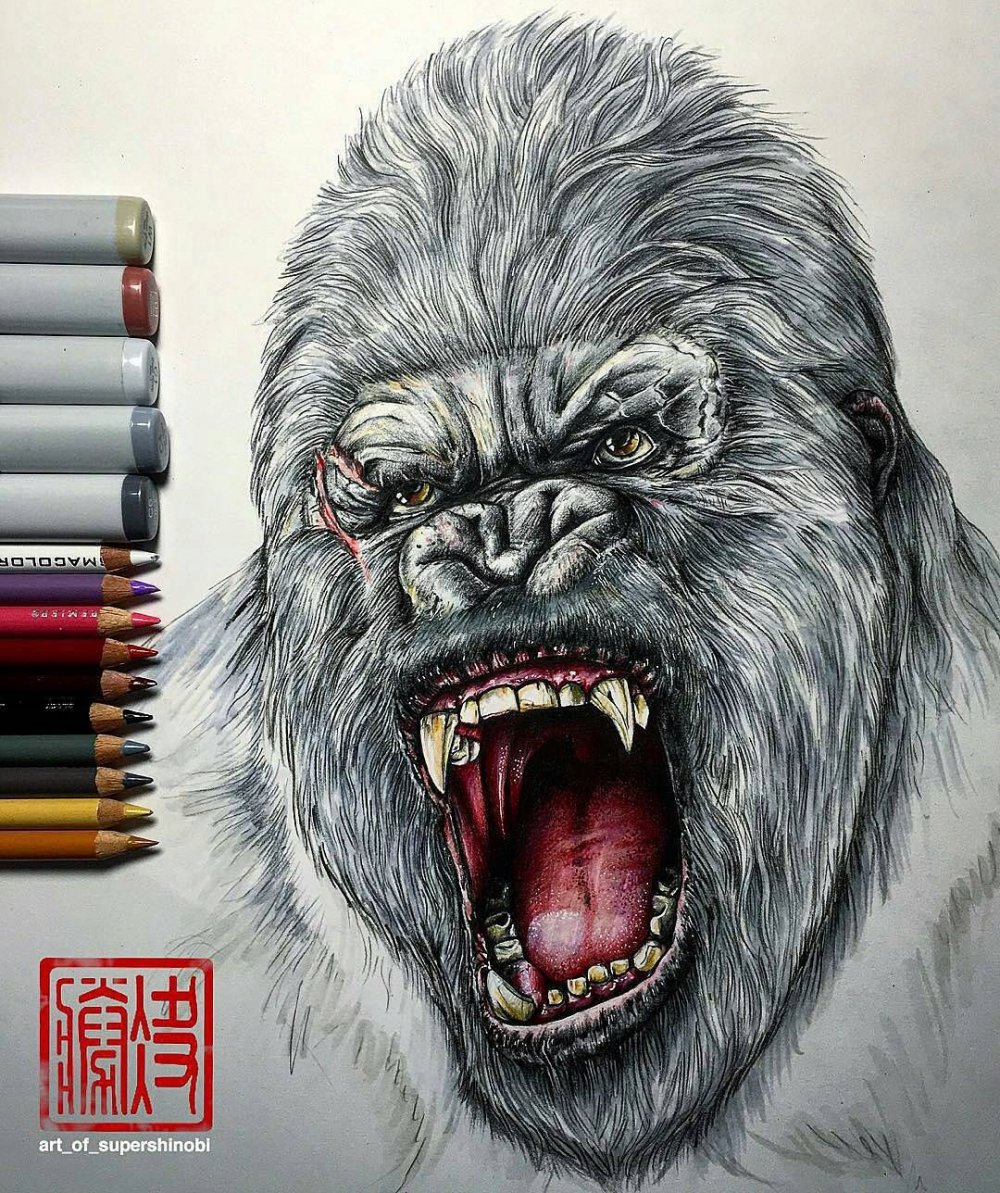 King Kong и горилла
