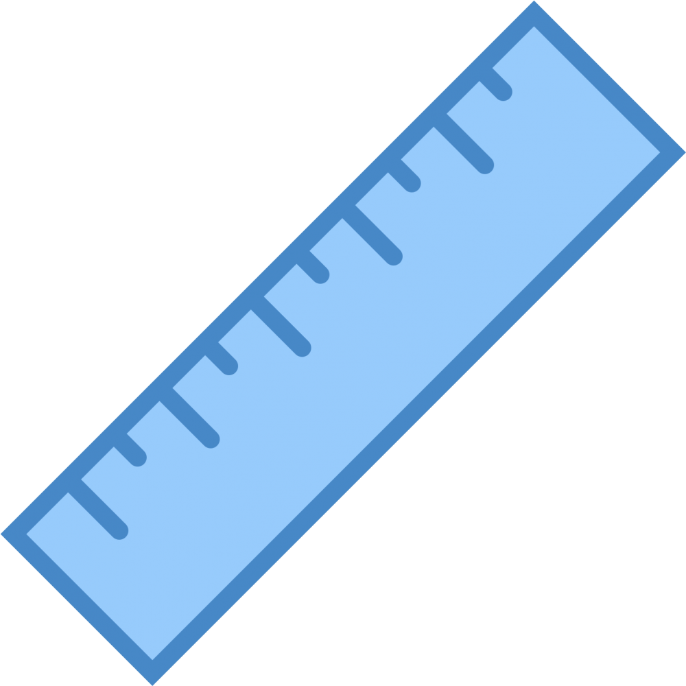 Сантиметр линейка на прозрачном фоне